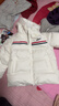 李寧運動(dòng)羽絨服女款25冬季新款防風(fēng)保暖時(shí)尚外套上衣AYMV234 乳白色-1 S (160) 曬單實(shí)拍圖