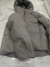 優(yōu)衣庫(kù)女裝無(wú)縫羽絨連帽外套/外套夾克25秋冬新款478577 06 鉛灰色 L /160/88A 曬單實(shí)拍圖
