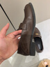 達芙妮黑色厚底樂(lè )福鞋女款2025春季新款增高女鞋法式英倫小皮鞋子 曬單實(shí)拍圖