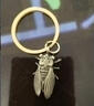 一鳴驚人金蟬買(mǎi)彩打牌豪運男女創(chuàng  )意運進(jìn)連連黃銅車(chē)掛件高檔鑰匙扣 單獨蟬掛件 曬單實(shí)拍圖