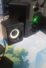 動(dòng)感者電腦音響低音炮臺式機小型多媒體音箱筆記本家用藍牙桌面有線(xiàn)電競帶麥克風(fēng)耳機一體 升級藍牙黑【送麥+耳機+獨立調節 曬單實(shí)拍圖