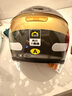 兩只小蜜蜂新國標3C認證電動(dòng)車(chē)摩托車(chē)頭盔防曬防霧雙鏡3/4盔A類(lèi) 男女四季通用頭盔冬季保暖TK312黑金雙拼XL 曬單實(shí)拍圖