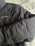 安踏（ANTA）面包羽絨服丨四防短款速暖羽絨服男冬季立領(lǐng)加厚保暖男裝棉服外套 【立領(lǐng)】基礎黑-1 4XL (男195) 曬單實(shí)拍圖