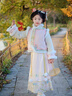 女童馬面裙套裝中國風(fēng)新年拜年服冬季2025新款兒童格格服漢服冬款 三件套【加絨裙子+夾棉上衣+披風(fēng)】 140 曬單實(shí)拍圖