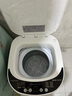 奧克斯（AUX）全自動(dòng)洗衣機迷你高溫煮洗內褲內衣洗衣機全自動(dòng) 除菌除螨 嬰兒兒童寶寶便捷式小型懶人洗衣機 4.0KG洗脫容量全自動(dòng)洗護母嬰款 (帶童鎖） 曬單實(shí)拍圖