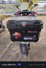 霸盛電動(dòng)車(chē)后備箱踏板摩托車(chē)尾箱大容量45L外賣(mài)箱電瓶車(chē)儲物箱工具箱 45L 西北冰川+機械鎖+安裝配件 曬單實(shí)拍圖