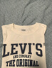 Levi's李維斯童裝夏季新款男童復古短袖T恤兒童學(xué)院風(fēng)上衣 糖果白【涼感面料】 130 /64 【建議身高116-122cm】 曬單實(shí)拍圖