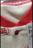 七采雛菊春秋季嬰兒衣服薄款純棉新生兒連體衣寶寶哈衣爬服打底睡衣爬爬服 大紅福袋純棉連體衣 80碼(16-19斤內合適) 曬單實(shí)拍圖