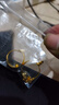 中鑫珠寶法式黃金耳環(huán)女足金999.9光面奶奶耳環(huán)金耳圈金首飾送長(cháng)輩禮物 【現貨】6.1g 曬單實(shí)拍圖