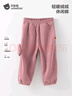 貝肽斯兒童褲子男女寶寶長(cháng)褲2025新款秋裝運動(dòng)休閑衛褲復古燈芯絨 曬單實(shí)拍圖