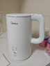 美的（Midea）電熱水壺燒水壺自動(dòng)斷電長(cháng)效保溫一體恒溫壺食品304不銹鋼價(jià)保11.11 1500W快速加熱1.5升 SH15X301 曬單實(shí)拍圖