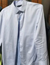 京東京造【高端桑蠶絲】襯衫長(cháng)袖白襯衫秋季外套生日禮物 藍色42 曬單實(shí)拍圖