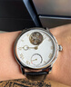 上海（SHANGHAI）手表禮物 國民系列 儲能顯示男士自動(dòng)機械陀飛輪表 F3Z2003 銀殼 曬單實(shí)拍圖