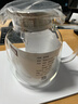 青蘋(píng)果（QINGPINGGUO）家用耐高溫冷水壺大容量玻璃涼水壺冷泡茶壺白開(kāi)水杯裝水扎壺套裝 【升級加厚】單只圓趣壺1800ML 曬單實(shí)拍圖