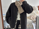 優(yōu)衣庫【狂歡價(jià)】男裝防風(fēng)仿羊羔絨搖粒絨開(kāi)衫/長(cháng)袖外套481183 08 深灰色 M /170/92A 曬單實(shí)拍圖