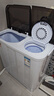 小鴨牌洗衣機半自動(dòng)雙桶雙缸家用大容量小型租房宿舍波輪脫水甩干兩用雙杠省電老式強動(dòng)力易操作以舊換新 13.5公斤【洗8.5+脫5｜強勁電機終身聯(lián)?！?曬單實(shí)拍圖
