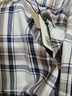 Levi's李維斯秋冬男士英倫校園風(fēng)vintage高街翻領(lǐng)格紋襯衫外套 藍棕色格紋 S 曬單實(shí)拍圖