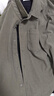 森馬（Semir）長(cháng)袖襯衫男冬季肌理感燈芯絨情侶格紋外穿襯衣寬松 土灰綠A41901 L 曬單實(shí)拍圖
