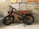 鳳凰（Phoenix）兒童自行車(chē)男女學(xué)生6-15歲變速山地車(chē) 超越二代 20寸 輻條輪 黑紅 曬單實(shí)拍圖