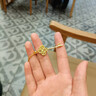 世紀緣黃金吊墜女祥瑞之鑰足金鑰匙古法掛墜送女友生日禮物 6.79g 祥瑞之匙【多退少補】 曬單實拍圖