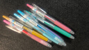 PILOT 百樂(lè )果汁筆Juice彩色中性筆10EF學(xué)霸刷題筆中性水墨多顏色筆手賬按動(dòng)簽字速干筆 【閃亮6色套】0.5mm 曬單實(shí)拍圖
