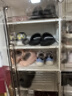 捷扣免安裝可折疊鞋盒架子鞋柜門(mén)口收納防塵防潮簡(jiǎn)易收納 2列6層12格 曬單實(shí)拍圖