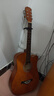 維卡斯（WEIKASI）民謠吉他初學(xué)者木吉他單板新手入門(mén)練習琴guitar吉它學(xué)生男女樂(lè )器 41英寸咖啡色+禮包【進(jìn)階推薦】 曬單實(shí)拍圖