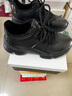 百麗厚底增高健步鞋男25秋新抓紋牛皮戶(hù)外休閑運動(dòng)鞋A2215CM5預售 黑色 39 (245mm) 曬單實(shí)拍圖