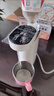 JCZS德國品牌便攜式家用桌面即熱式飲水機折疊水壺小型迷你旅行速熱全自動(dòng) 1L 米白色 【送收納袋+轉接頭+抽水管】 曬單實(shí)拍圖