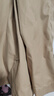 艾諾絲雅詩(shī)【商場(chǎng)同款】春秋新款100%棉時(shí)髦寬松小個(gè)子風(fēng)衣外套40222134 砂石色 M 曬單實(shí)拍圖