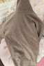 優(yōu)衣庫女裝HEATTECH搖粒絨兩翻領(lǐng)套頭衫/長袖高領(lǐng)470142 32 深米色 XL /165/92A 曬單實拍圖