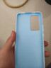 小莓介簡(jiǎn)約膚感純色果凍二合一適用紅米turbo4pro手機殼紅米14R磨砂13R放小卡照片TURBO3創(chuàng  )意情侶保護套 天藍-磨砂果凍二合一 紅米K50至尊版 曬單實(shí)拍圖