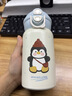 帕提拉可愛(ài)企鵝保溫杯2025高顏值新款學(xué)生水杯316不銹鋼吸管大容量雙飲 粉色企鵝拎拎杯【幸運錦鯉掛飾】500ml 曬單實(shí)拍圖