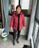唐致中老年羽絨服女短款新中式國風(fēng)加厚媽媽冬裝老人奶奶太太冬季外套 棗紅 3XL 【建議121-135斤】 曬單實(shí)拍圖
