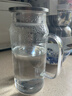 樂(lè )扣樂(lè )扣（LOCK&LOCK）涼水壺耐熱玻璃泡茶檸檬水果水杯子帶把家用大容量玻璃茶水杯1.2L 曬單實(shí)拍圖