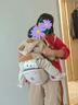 babycare腰凳嬰兒背帶寶寶外出前后抱娃神器Frap旋柄四季通用透氣晨曦初照 曬單實(shí)拍圖