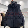 暖冬鴨鴨2025秋冬新款白鴨絨韓版時(shí)尚女士歐貨馬甲新款上新立領(lǐng)百搭簡(jiǎn)約 黑色 M 120-135斤 曬單實(shí)拍圖