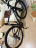 喜德盛公路自行車(chē)2025款AD300油碟UCI車(chē)架2x10速中空一體牙盤(pán)桶軸破風(fēng)車(chē) 黑銀 510mm（適合身高170-180cm） 曬單實(shí)拍圖