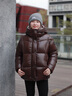 波司登25年泡芙羽絨服女士冬季鵝絨加厚連帽寬松短款時(shí)尚保暖外套 曬單實(shí)拍圖