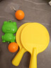 青蛙懸掛式乒乓球家用訓練器室內彈球運動(dòng)套裝兒童親子互動(dòng)玩具cf 青蛙懸掛式乒乓球（2拍5球） 曬單實(shí)拍圖