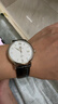 天王（TIAN WANG）手表男 考試專(zhuān)用手表滄海系列皮帶石英男表白盤(pán)GS3874S.D.LB.W.A 曬單實(shí)拍圖