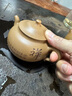 瑯庭琊坊純手工臥禪泡茶壺紫砂壺宜興名家原礦段泥魚(yú)籽砂家用商務(wù)送禮茶具 臥禪壺 220ml 曬單實(shí)拍圖