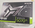 影馳 GeForce RTX 5070 Ti 金屬大師 黑金版 OC 16GB GDDR7 DLSS 4 電競游戲設計剪輯AI電腦顯卡 曬單實(shí)拍圖