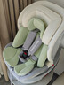 任道兒童安全座椅汽車(chē)用0-12歲嬰兒寶寶車(chē)載可坐躺360旋轉i-Size認證 I-SIZE認證旗艦版-椰奶白+支撐腿 曬單實(shí)拍圖