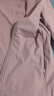 駱駝（CAMEL）連帽開(kāi)衫健身服女薄絨款跑步運動(dòng)外套 Y23CA4L0020A 冰桃粉 S 曬單實(shí)拍圖