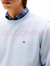 TOMMY HILFIGER【柔軟抓絨】25秋冬新款男裝美式休閑通勤簡(jiǎn)約純色圓領(lǐng)衛衣 藏青色DW5 XS （推薦：100-120斤） 曬單實(shí)拍圖