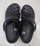 卡駱馳（crocs）經(jīng)典云朵系列經(jīng)典閃耀云朵Clog女黑色洞洞鞋涼鞋 38 黑色 曬單實(shí)拍圖
