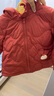 巴拉巴拉兒童羽絨服女童男童2025年冬季寶寶輕薄保暖外套上衣萌趣男寶女寶 紅色小熊仔61003-白鴨絨 90 (充絨量28g) 曬單實(shí)拍圖