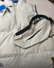 真維斯棉馬甲男女同款2025秋冬潮牌青少年羽雙面穿絨坎肩情侶保暖外套男 1XM21/MJ805白色 3XL （建議175-190斤） 曬單實(shí)拍圖