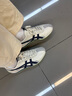 Onitsuka Tiger鬼塚虎男女款中性鞋子復古舒適運動(dòng)休閑鞋男RUNSPARK 米色/藍色-103 39 曬單實(shí)拍圖